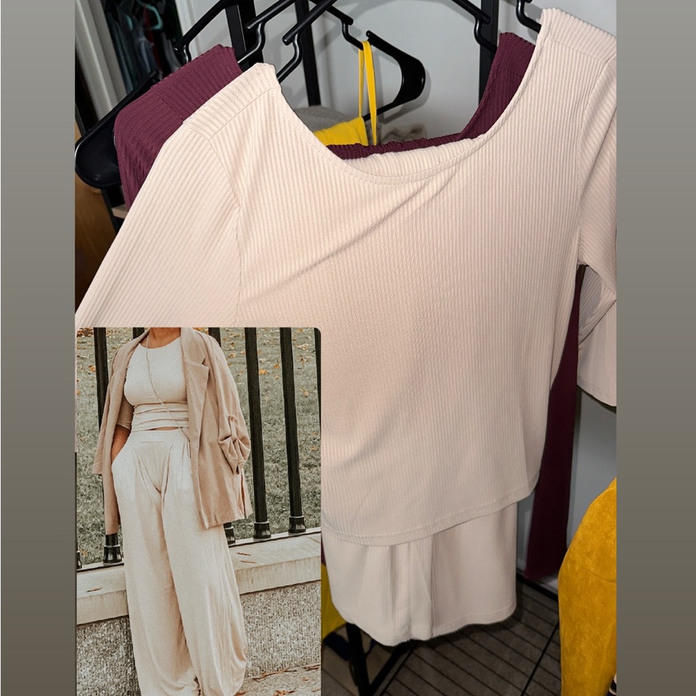 Elegant Cream Women's Jumpsuit